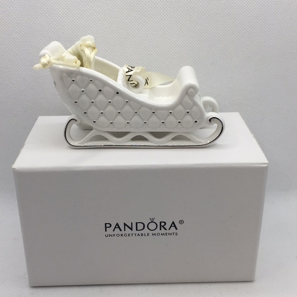 Pandora Limited Edition 2014 Sleigh Christmas Tree Ornament with Box - Picture 6 of 10